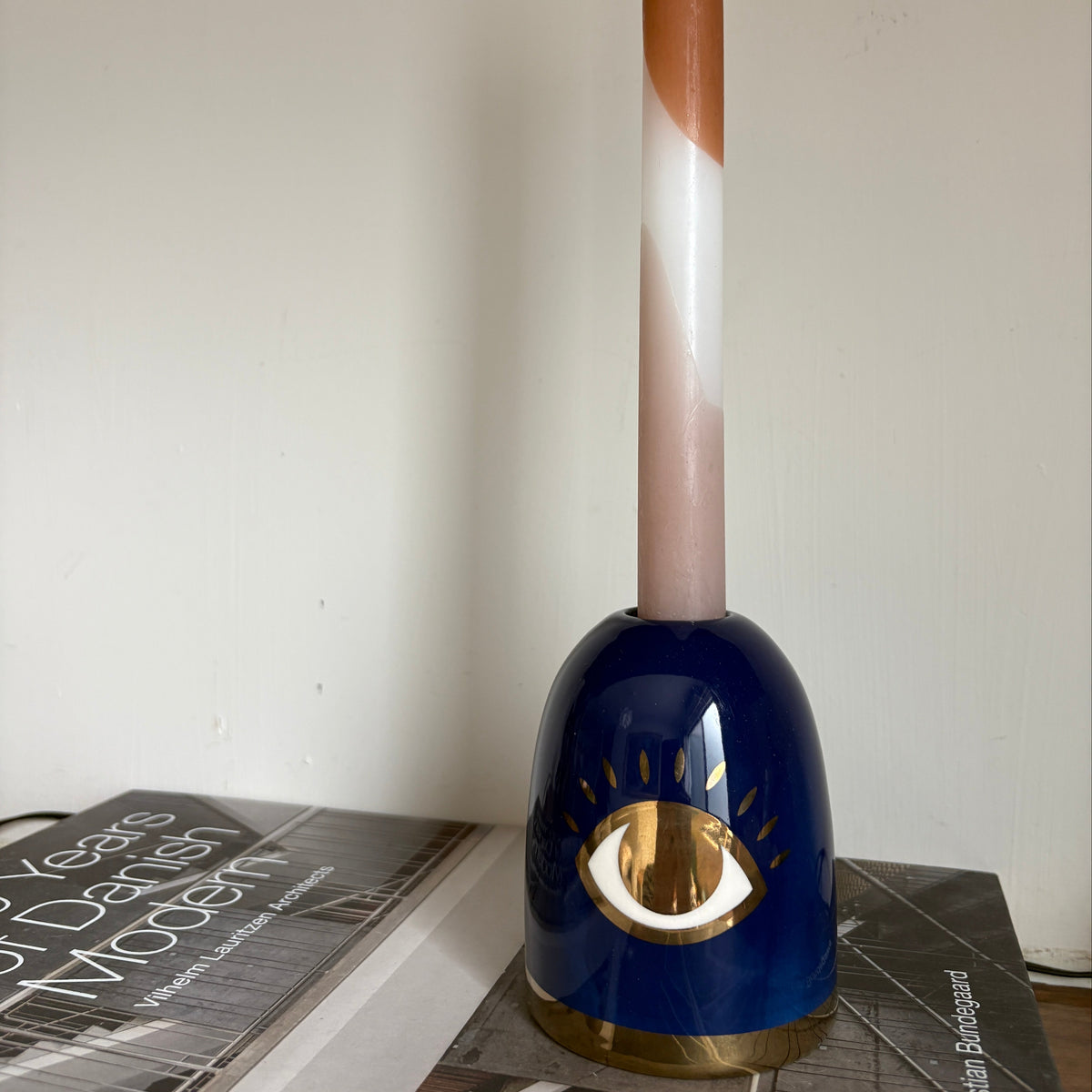 Porta velas / candelabro de ojito